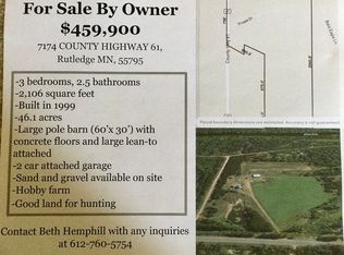 7174 County Highway 61, Rutledge, MN 55795