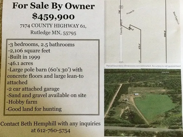 7174 County Highway 61, Rutledge, MN 55795