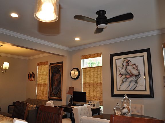 Great room with open plan