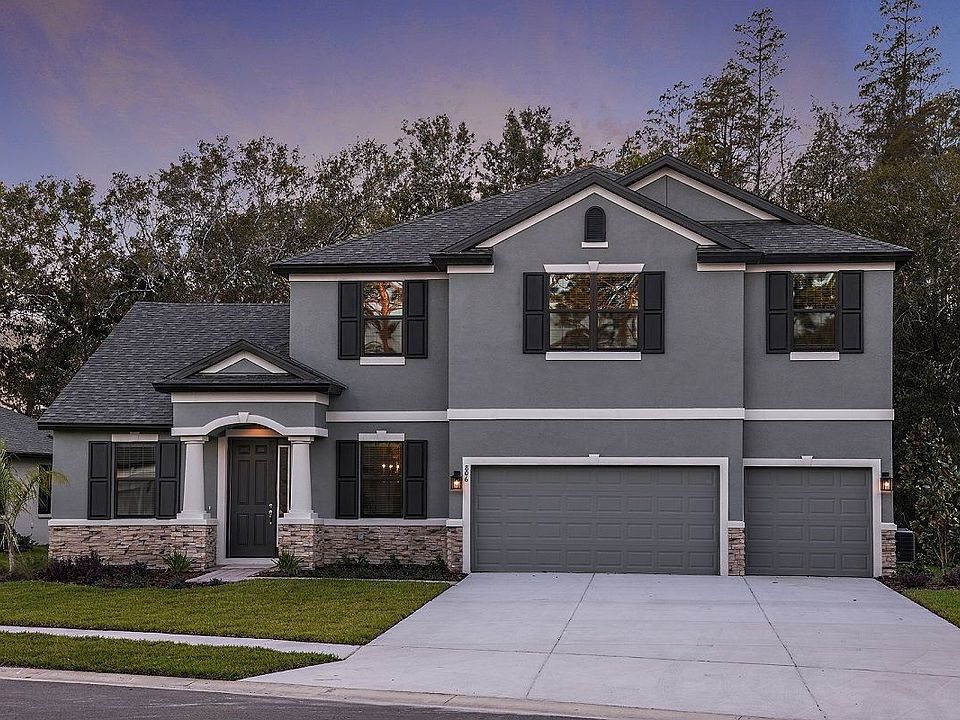 Jeppeson new construction home plan tuscan elevation by William Ryan Homes Tampa