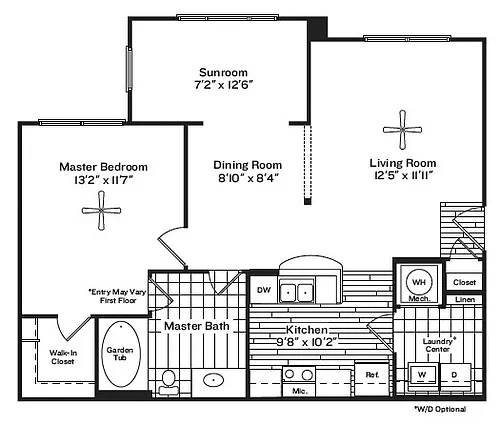 Floor plan RAY