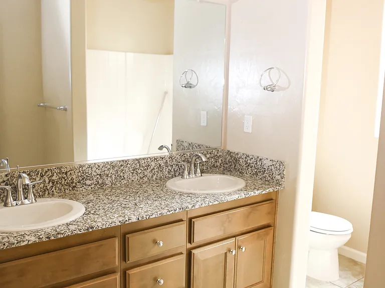 Master bath, toilet closet