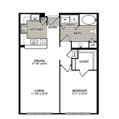 Floor plan 2222 SMITH - B