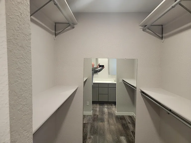 primary walk-in closet