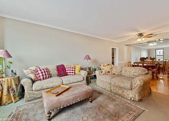Living and dining area.