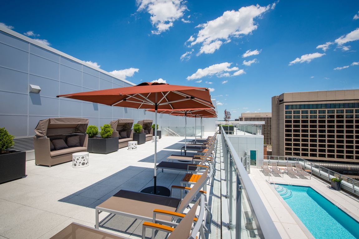 Rooftop Pool with Patio and Cabanas (SkyDeck)