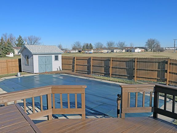 View from deck of pool/park