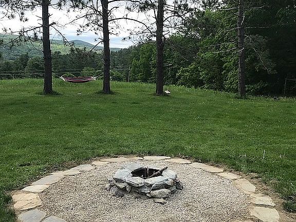 stone fire pit
