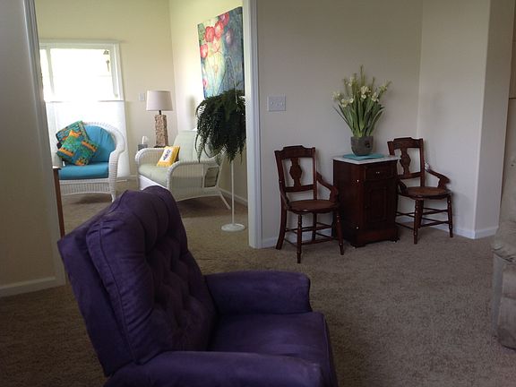 Sunroom off the living room