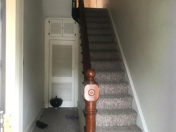 Stair to apartment.