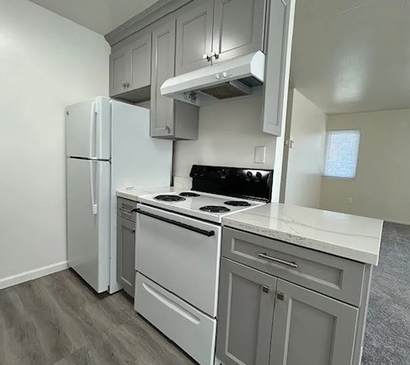 Upper- 2 Bedroom-One Bath apartment has a large living room