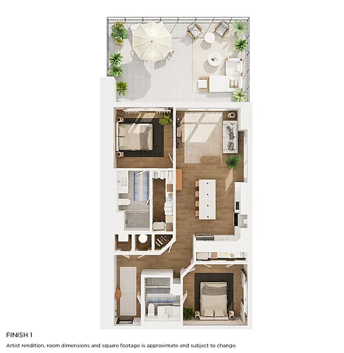 Floor plan B3