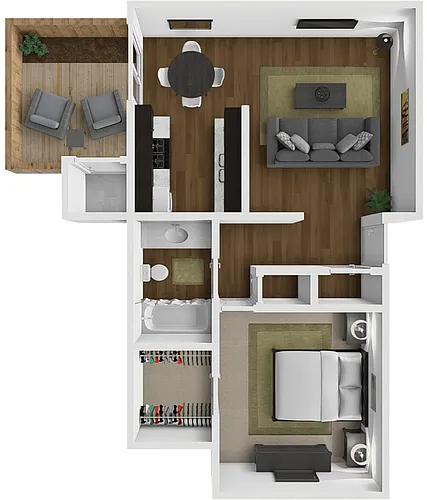 Floor plan The Oriole