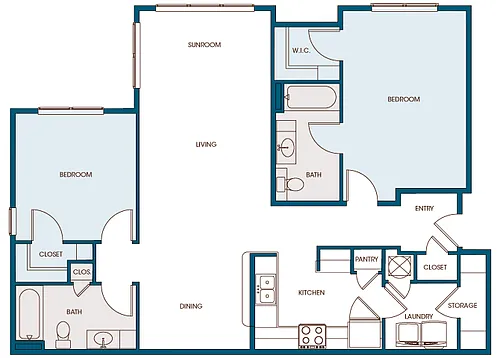Floor plan B1s