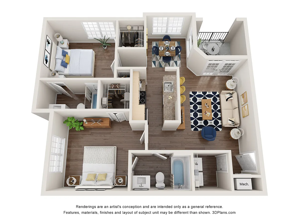 Floor plan Memorial