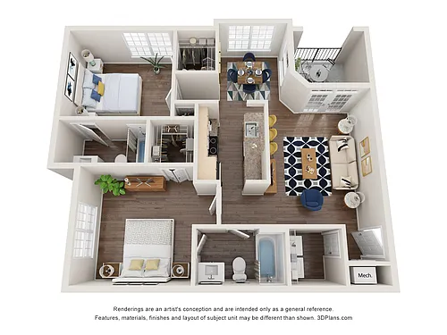 Floor plan Memorial