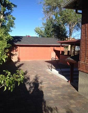 detached garage & laundry - 1 bay dedicated to unit