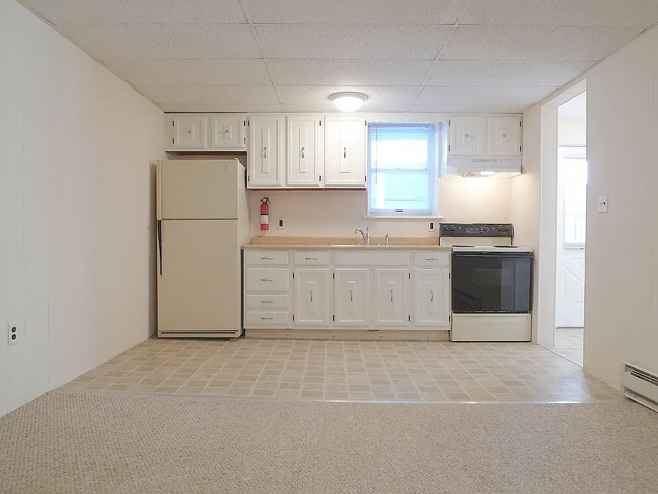 View of kitchen area