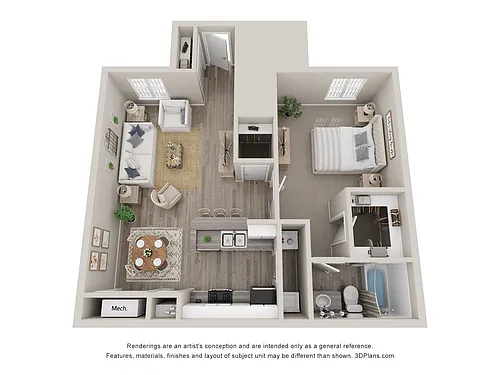 Floor plan The Ashe