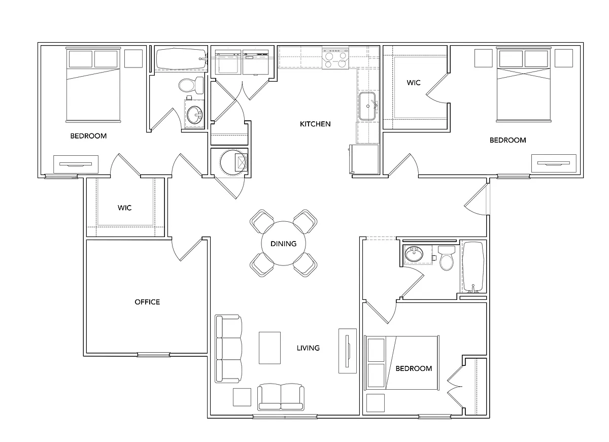 Floor plan C1