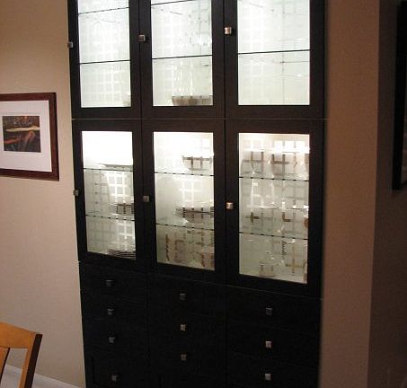 Hutch in Dinning Room