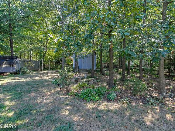 Deep back yard