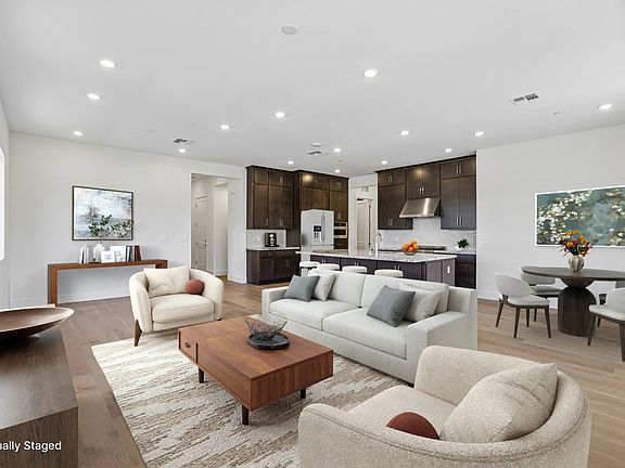 The Meadows Homesite 32 Living Room Virtually Stag