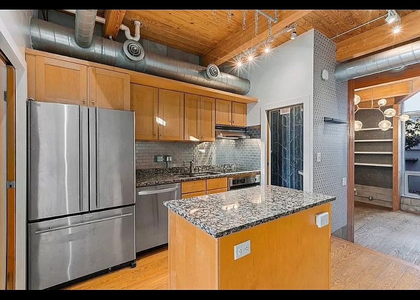 Guest Half Bath off Kitchen