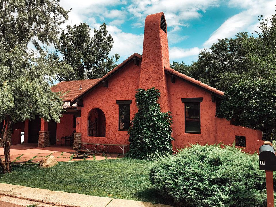 Curb appeal! Custom home on the quiet side street of Stover Lane.