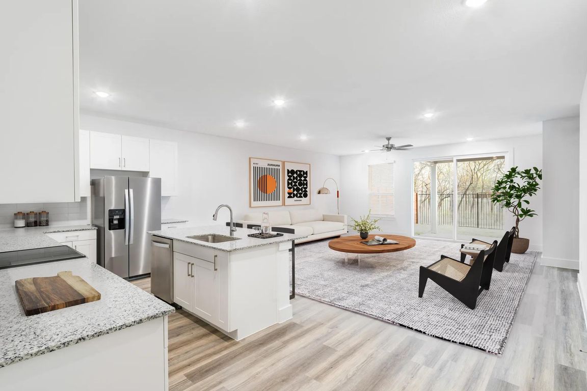 Open floor plan, where every space flows seamlessly for easy living.