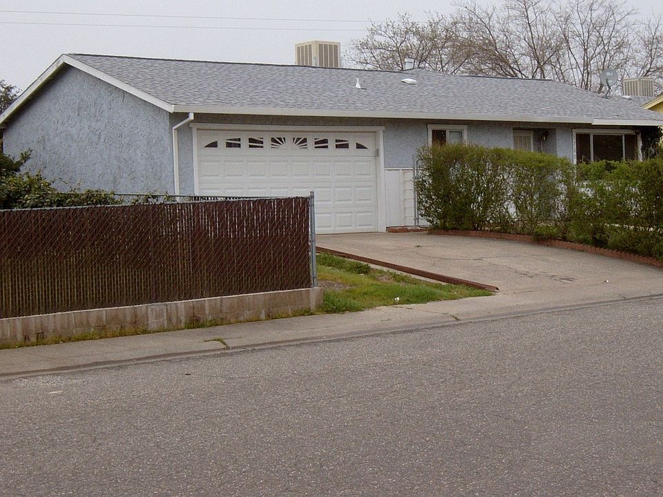 The front northwesterly view from the street.