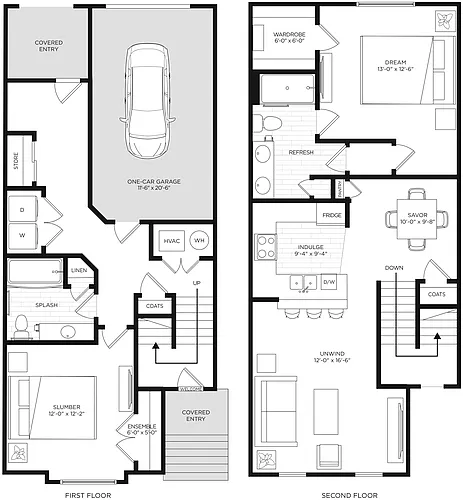 Floor plan T3N