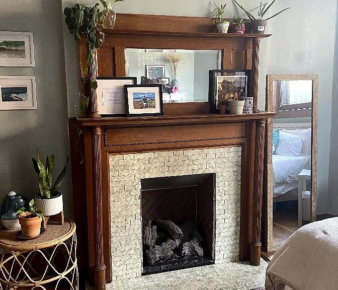 Bedroom Fireplace
