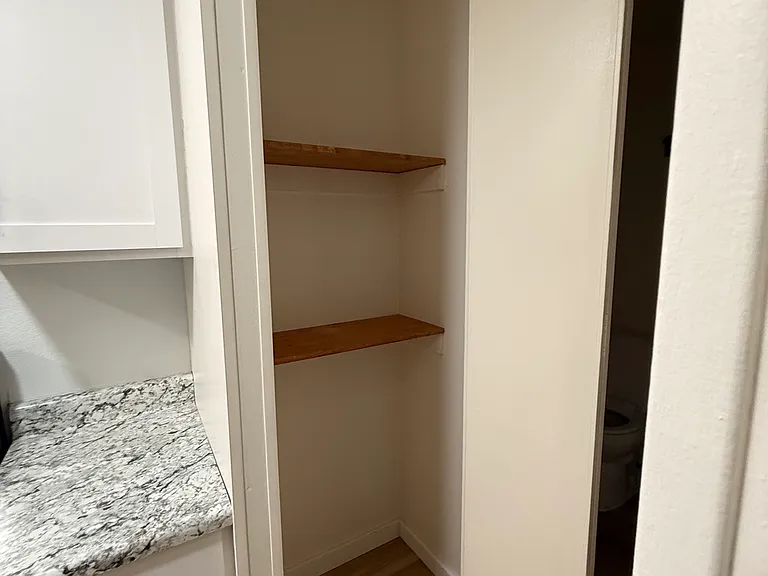 Linen closet.
