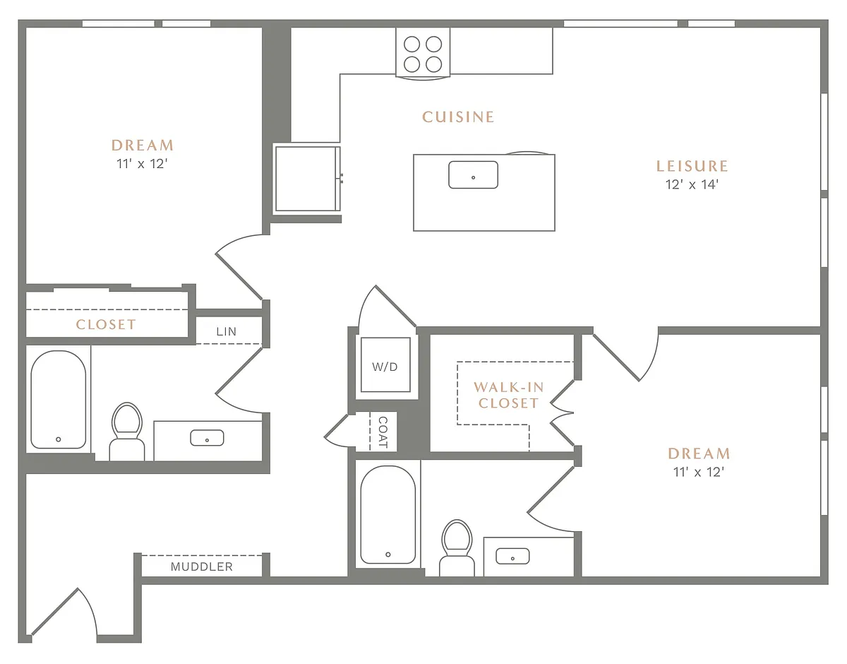 Floor plan B3