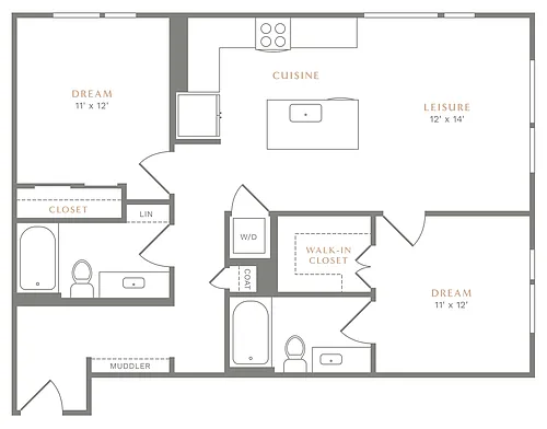 Floor plan B3