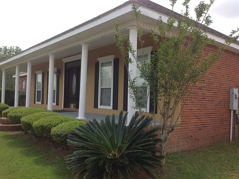 Extended front porch to enjoy.