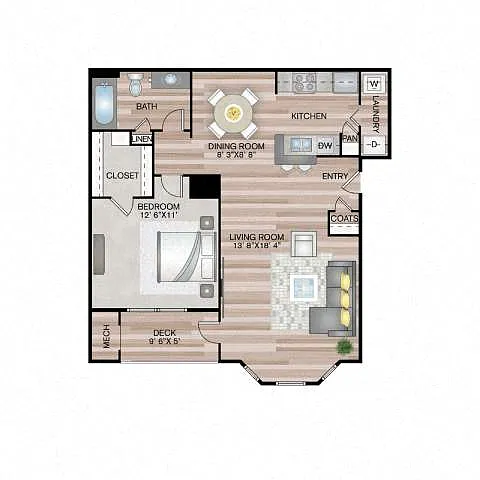 Floor plan The Appleton