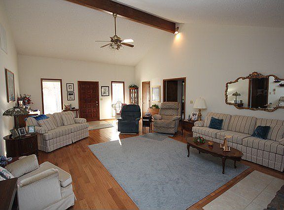 Entryway and Living Room