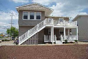 View from rear off street parking