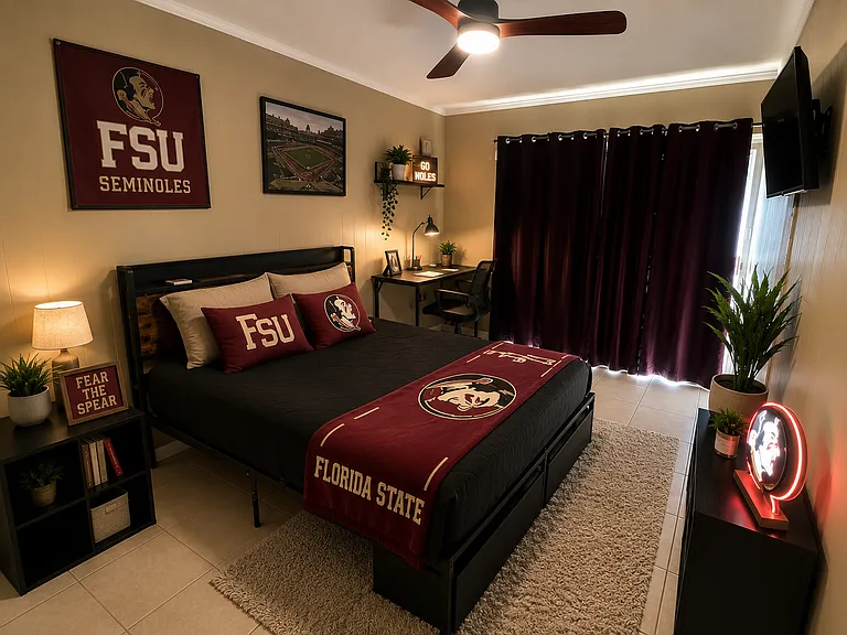 Bedroom #1 w/ decor
