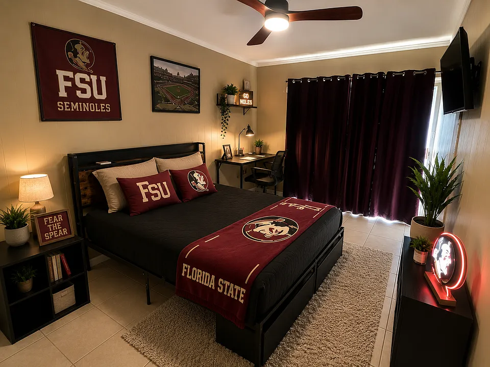 Bedroom #1 w/ decor