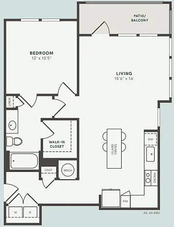 Floor plan A3