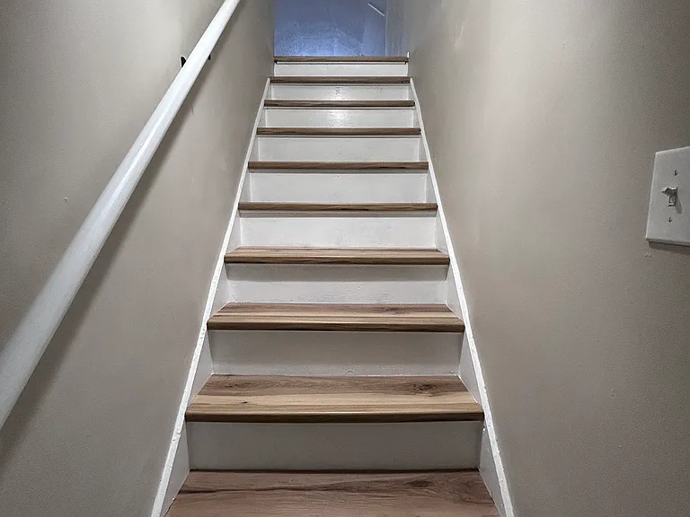 Leading to second floor