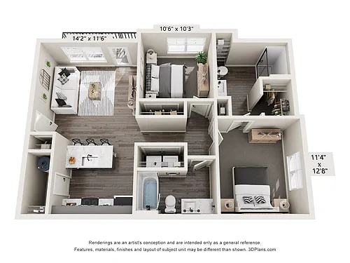 Floor plan The Chambers