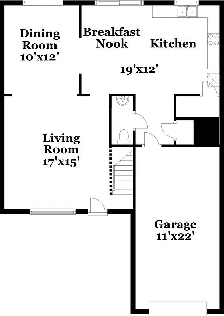 4 bed, 2.5 bath, 1552 sqft, $2,055 — Photo 2
