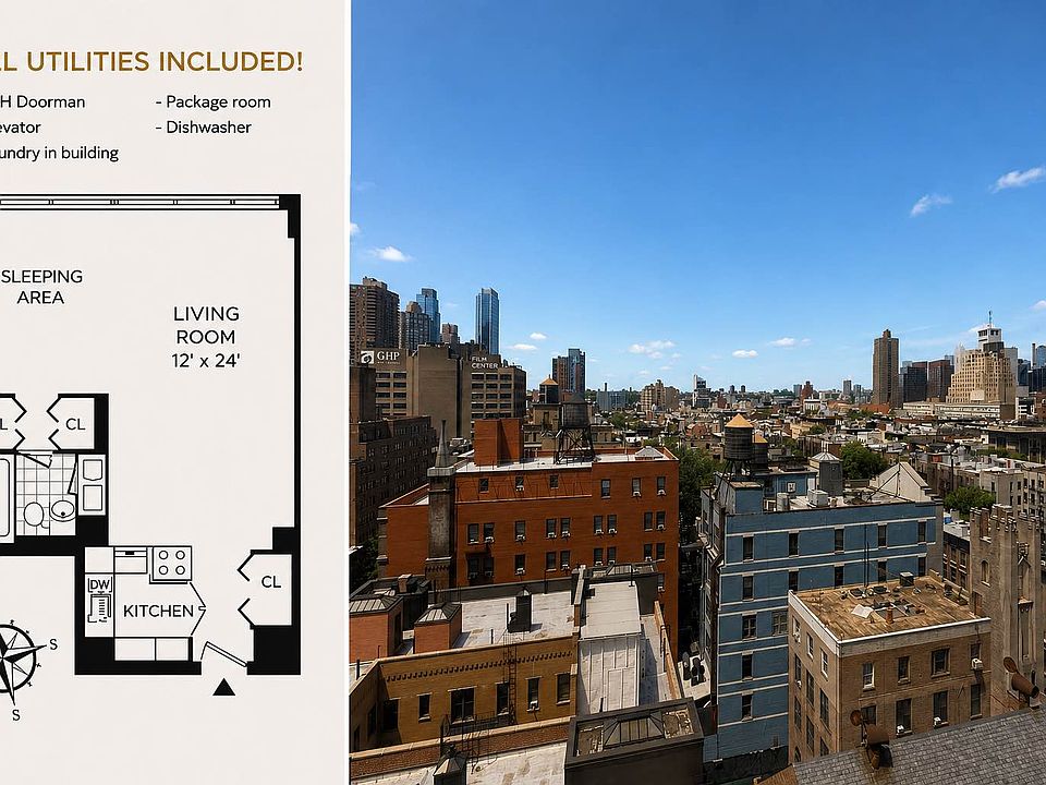 1st image of 301 W 45th St APT 15B