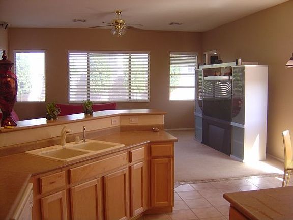 Kitchen and Living room