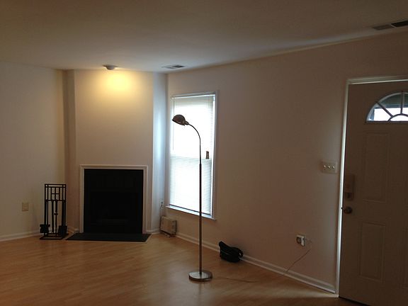 Large living area with fireplace