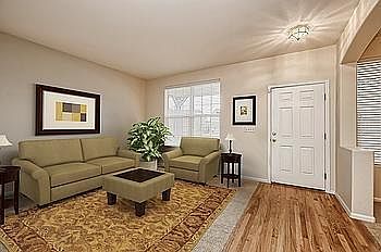 FORMAL LIVING ROOM AND ENTRY